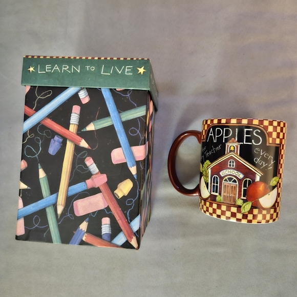 Lang Gift Boxed "School Days" Coffee  Mug For Teachers - Picture 3 of 3
